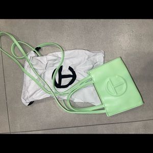 Telfar neon green